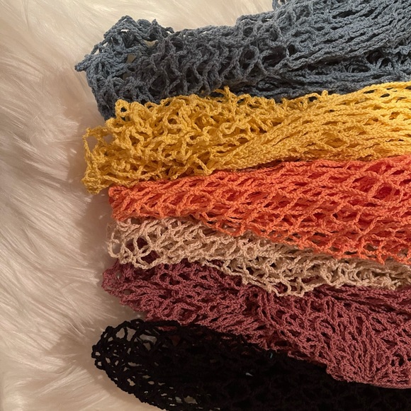 🎀 Mesh French Style Long Handle Shopping Bag 🎀 - Picture 3 of 10